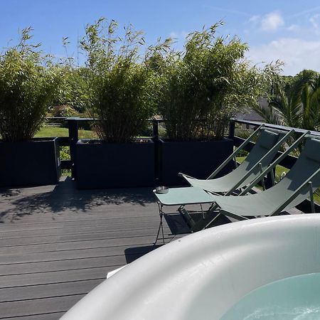 Scorfel Lodge, Northwood, Bain Nordique, Terrasse เทรกาสแตล ภายนอก รูปภาพ